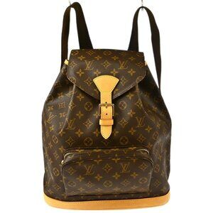 Louis Vuitton Monogram Montsouris GM Backpack M51135 MI0061 XX06719